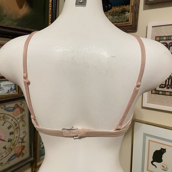 Body by Victoria Tan Sheer Lace Mesh Halter Bralette SP - Picture 3 of 4